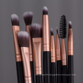 16pcs Travel Cosmetic Brush Wooden Makeup Set Holder